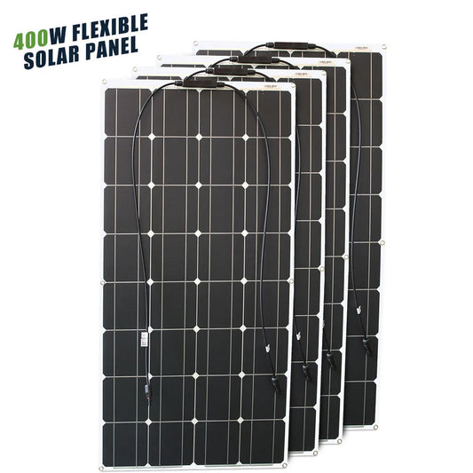 12V Flexible Solar Panel 600W 100W 200W 300W 400W 500W Bendable Waterproof Monocrystalline Best Solar Panel