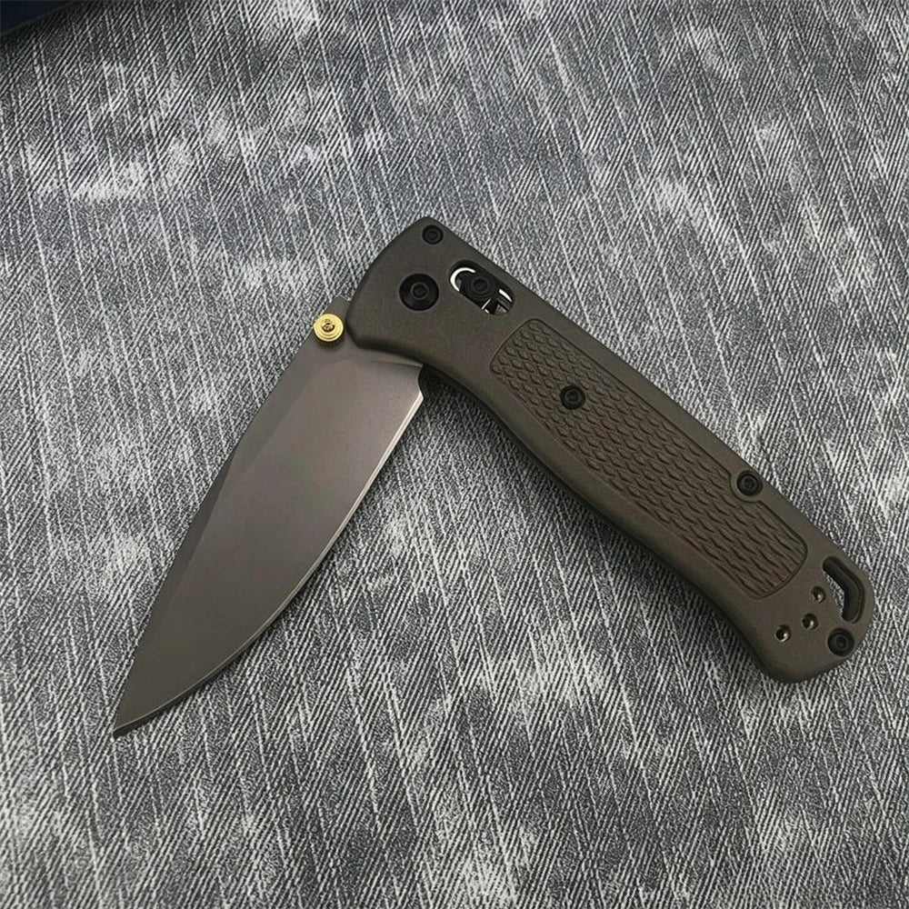 BM 535 Bugout Axis Tactical Folding Knives S30V Drop Point Blade Non Slip Nylon Fiberglass Handle Outdoor Camping Pocket Knife