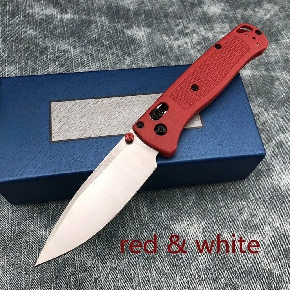 BM 535 Bugout Axis Tactical Folding Knives S30V Drop Point Blade Non Slip Nylon Fiberglass Handle Outdoor Camping Pocket Knife