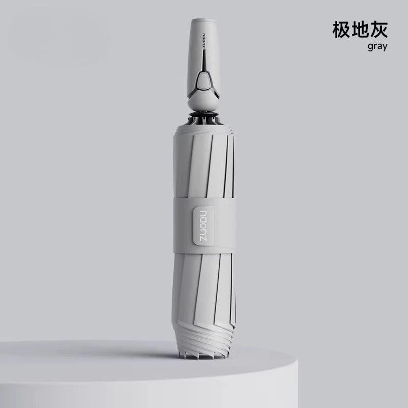 High-energy fully automatic umbrella, specially designed for heavy rain, reverse-folding and storm-resistant, umbrella