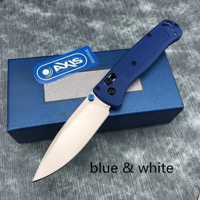 BM 535 Bugout Axis Tactical Folding Knives S30V Drop Point Blade Non Slip Nylon Fiberglass Handle Outdoor Camping Pocket Knife