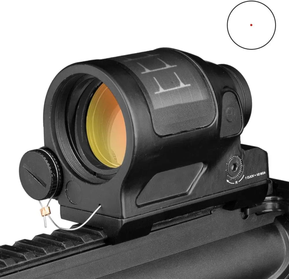 Hunting Reflex Sight Solar Power System Hunting 1X38 Red Dot Sight Scope with QD Mount Optics Rifle Scope