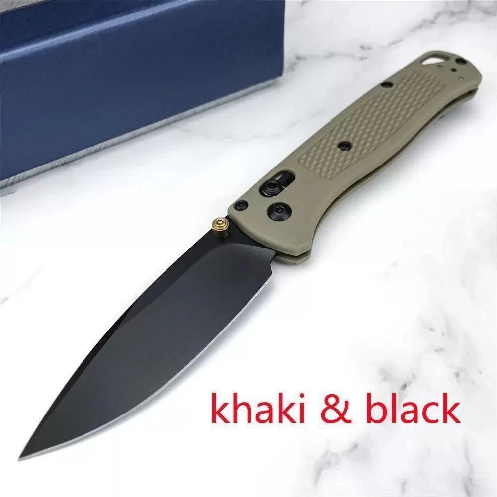BM 535 Bugout Axis Tactical Folding Knives S30V Drop Point Blade Non Slip Nylon Fiberglass Handle Outdoor Camping Pocket Knife