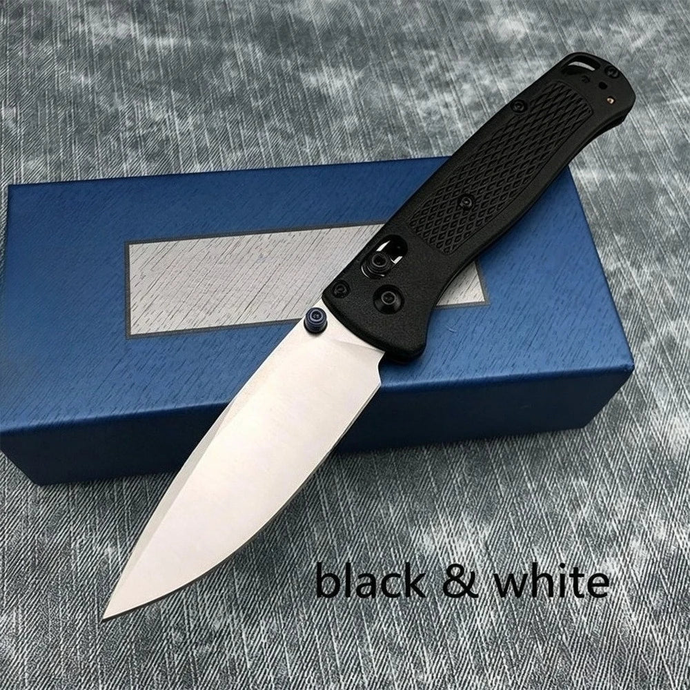 BM 535 Bugout Axis Tactical Folding Knives S30V Drop Point Blade Non Slip Nylon Fiberglass Handle Outdoor Camping Pocket Knife