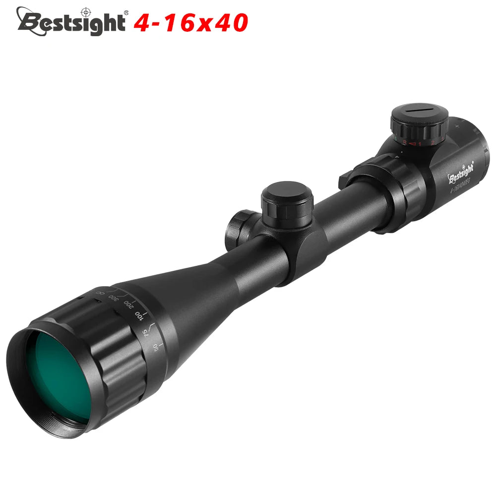 4-16X40 AOE Optics Hunting Scope Red&Green Dot Illuminated Sight Scope Hunting Gear Scope Airsoft
