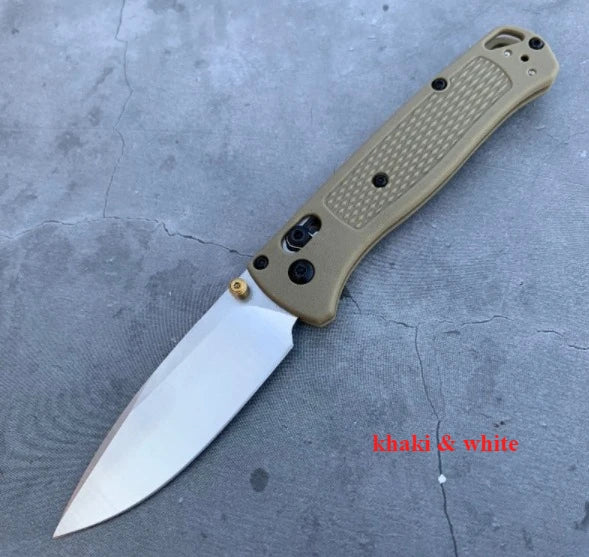 BM 535 Bugout Axis Tactical Folding Knives S30V Drop Point Blade Non Slip Nylon Fiberglass Handle Outdoor Camping Pocket Knife